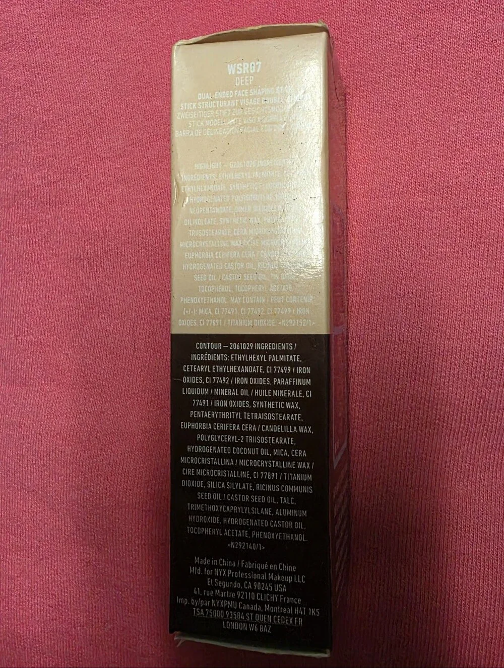 NYX Wonder Stick Dual-Ended Contour & Highlight Stick - Deep